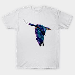 Bird, Mandala, Mystic, Swallow, Magical, Nature T-Shirt